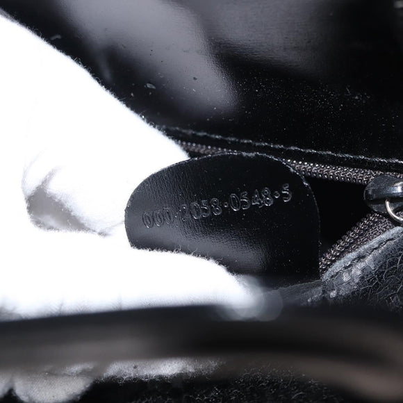 GUCCI Hand Bag Vinyl Black Clear Auth ep11074