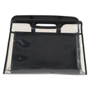 GUCCI Hand Bag Vinyl Black Clear Auth ep11074-2