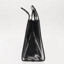 GUCCI Hand Bag Vinyl Black Clear Auth ep11074-4