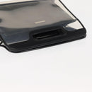 GUCCI Hand Bag Vinyl Black Clear Auth ep11074-5