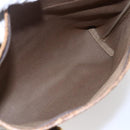 GUCCI GG Supreme Tote Bag PVC Beige Gold 002 39 6130 Auth ep11076-11