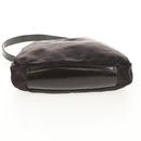 GUCCI Bamboo Hand Bag Nylon 2way Brown Auth ep11084-11