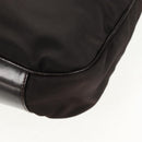 GUCCI Bamboo Hand Bag Nylon 2way Brown Auth ep11084-15