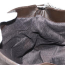 GUCCI Bamboo Hand Bag Nylon 2way Brown Auth ep11084-21
