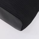 GUCCI Bamboo Hand Bag Nylon 2way Black Auth ep11085-9