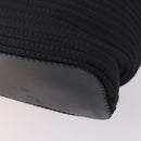 GUCCI Bamboo Hand Bag Nylon 2way Black Auth ep11085-17