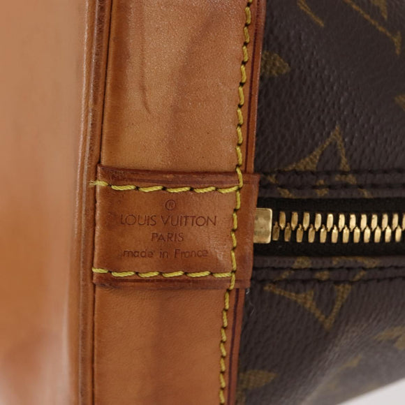 LOUIS VUITTON Monogram Alma Hand Bag M51130 LV Auth ep11086