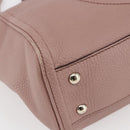 GUCCI Soho Tote Bag Leather Pink Auth ep11088-15