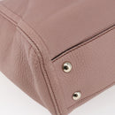 GUCCI Soho Tote Bag Leather Pink Auth ep11088-17