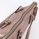 GUCCI Soho Tote Bag Leather Pink Auth ep11088-6