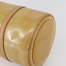 LOUIS VUITTON Monogram Vernis Bedford Hand Bag Beige M91006 LV Auth ep11091-14