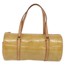 LOUIS VUITTON Monogram Vernis Bedford Hand Bag Beige M91006 LV Auth ep11091-13