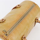 LOUIS VUITTON Monogram Vernis Bedford Hand Bag Beige M91006 LV Auth ep11091-6