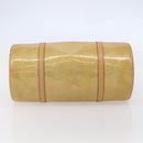 LOUIS VUITTON Monogram Vernis Bedford Hand Bag Beige M91006 LV Auth ep11091-5
