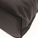 GUCCI Bamboo Hand Bag Nylon 2way Brown Auth ep11094-19