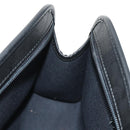 Christian Dior Trotter Canvas Clutch Bag PVC Black Gold Auth ep11095V-16