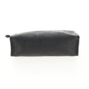 Christian Dior Trotter Canvas Clutch Bag PVC Black Gold Auth ep11095V-7