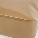 LOUIS VUITTON Monogram Vernis Brentwood Bag Noisette M91511 Auth ep11096-15