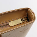 LOUIS VUITTON Monogram Vernis Brentwood Bag Noisette M91511 Auth ep11096-10