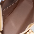 LOUIS VUITTON Monogram Vernis Brentwood Bag Noisette M91511 Auth ep11096-11