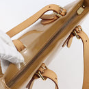 LOUIS VUITTON Monogram Vernis Brentwood Bag Noisette M91511 Auth ep11096-6