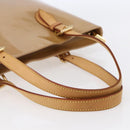 LOUIS VUITTON Monogram Vernis Brentwood Bag Noisette M91511 Auth ep11096-7