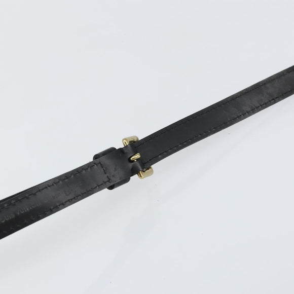 LOUIS VUITTON Epi Grenel Shoulder Bag Black M52362 LV Auth ep11101