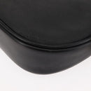 GUCCI Micro GG Canvas Shoulder Bag PVC Leather Black Auth ep11104-13