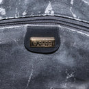 GUCCI Micro GG Canvas Shoulder Bag PVC Leather Black Auth ep11104-16