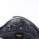 GUCCI Micro GG Canvas Shoulder Bag PVC Leather Black Auth ep11104-17