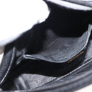 GUCCI Micro GG Canvas Shoulder Bag PVC Leather Black Auth ep11104-21