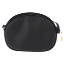GUCCI Micro GG Canvas Shoulder Bag PVC Leather Black Auth ep11104-3