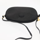 GUCCI Micro GG Canvas Shoulder Bag PVC Leather Black Auth ep11104-6