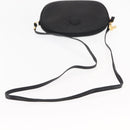 GUCCI Micro GG Canvas Shoulder Bag PVC Leather Black Auth ep11104-7