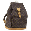 LOUIS VUITTON Monogram Montsouris GM Backpack M51135 LV Auth ep11105-1