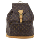 LOUIS VUITTON Monogram Montsouris GM Backpack M51135 LV Auth ep11105-13