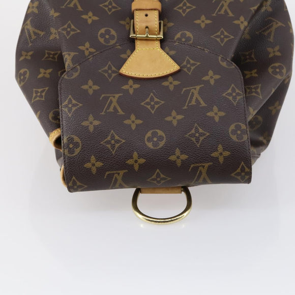 LOUIS VUITTON Monogram Montsouris GM Backpack M51135 LV Auth ep11105