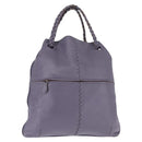 BOTTEGA VENETA Hand Bag Leather Purple 147716 Auth ep11106-1