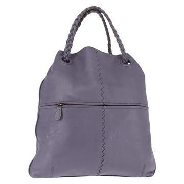BOTTEGA VENETA Hand Bag Leather Purple 147716 Auth ep11106