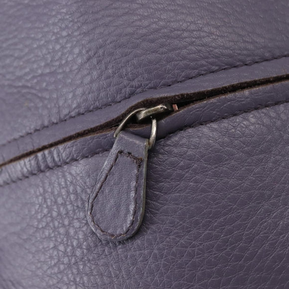 BOTTEGA VENETA Hand Bag Leather Purple 147716 Auth ep11106