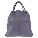 BOTTEGA VENETA Hand Bag Leather Purple 147716 Auth ep11106-13