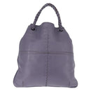 BOTTEGA VENETA Hand Bag Leather Purple 147716 Auth ep11106-2
