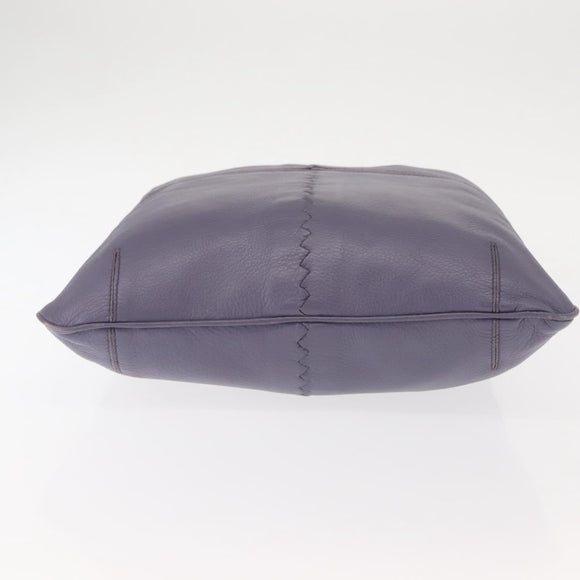 BOTTEGA VENETA Hand Bag Leather Purple 147716 Auth ep11106