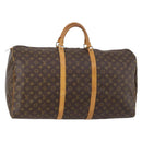 LOUIS VUITTON Monogram Keepall 60 Boston Bag M41422 LV Auth ep11111-1
