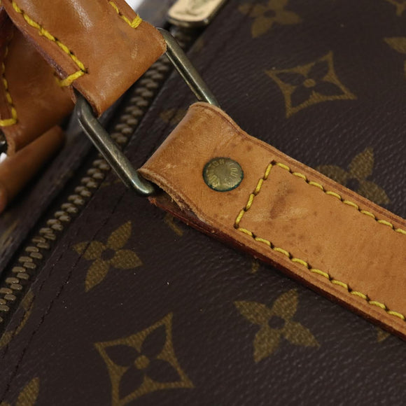 LOUIS VUITTON Monogram Keepall 60 Boston Bag M41422 LV Auth ep11111