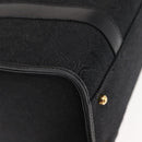 GUCCI Hand Bag Canvas Black Gold Auth ep11115-9