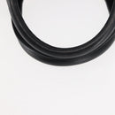 GUCCI Hand Bag Canvas Black Gold Auth ep11115-7