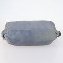 GUCCI Bamboo Tote Bag Leather Blue Auth ep11117-5