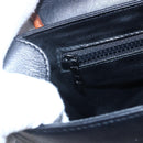 CELINE Shoulder Bag Leather Black Gold Auth ep11125-15