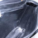 CELINE Shoulder Bag Leather Black Gold Auth ep11125-17